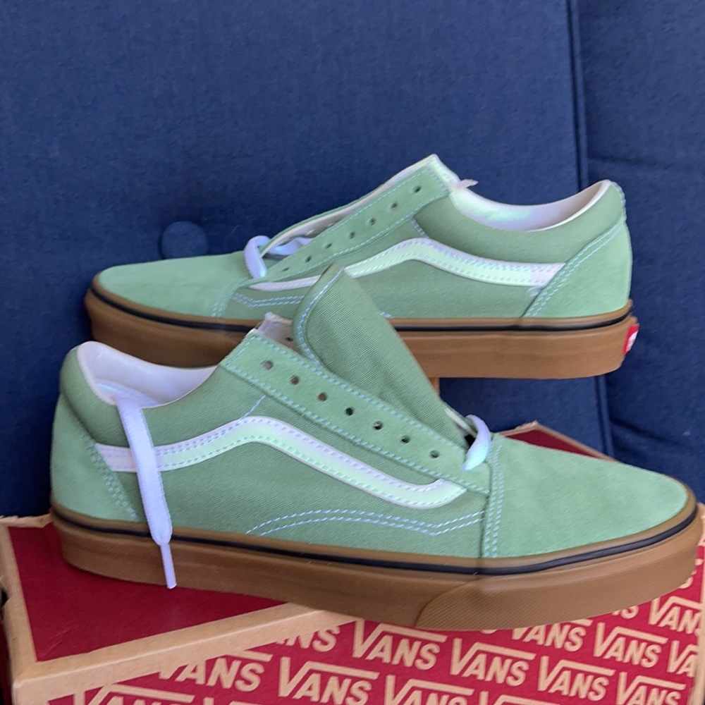 Vans Old Skool Gum Basil/True White WMNS - Picture 11 of 16